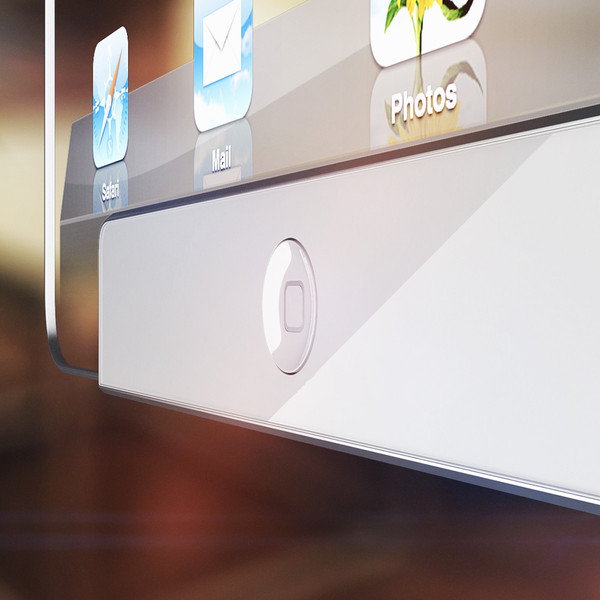 Translucent iPad Concept - White