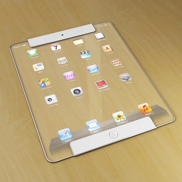 Translucent iPad Concept